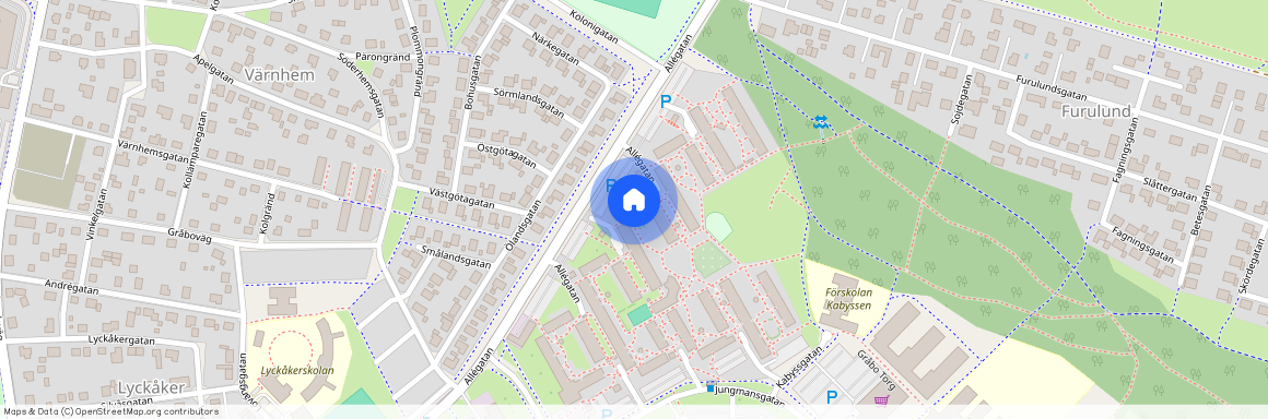 Allégatan 108, Visby Gråbo