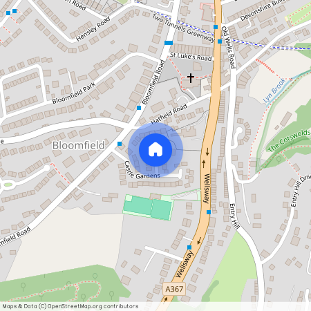 Castle Gardens, Somerset, Bath