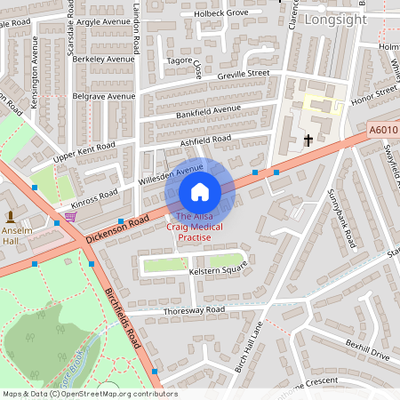 The Ailsa Craig Medical Practise, 270 Dickenson Road, Manchester, M13 0YL, United Kingdom