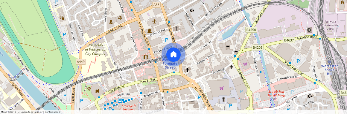 Apartment 1, Room F Sansome Hall, 1 Sansome Walk, Worcestershire, WR1 1LH, Worcester