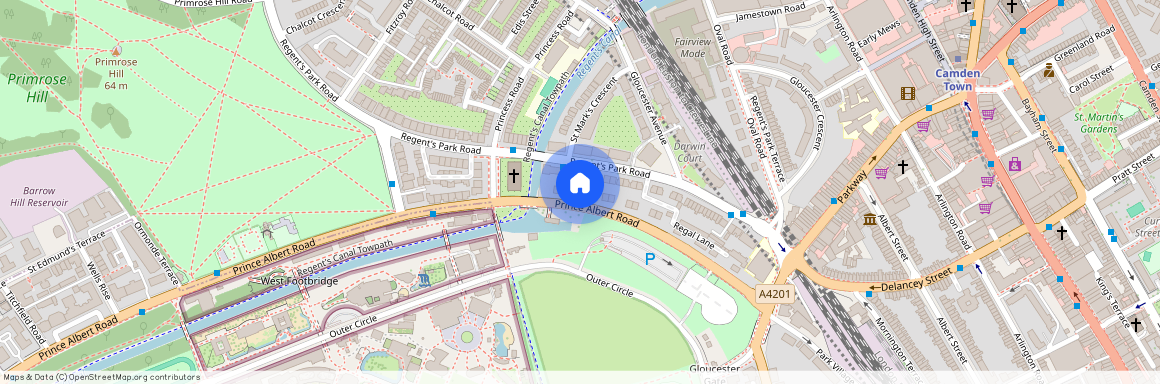 Prince Albert Road, Regent's Park, NW1