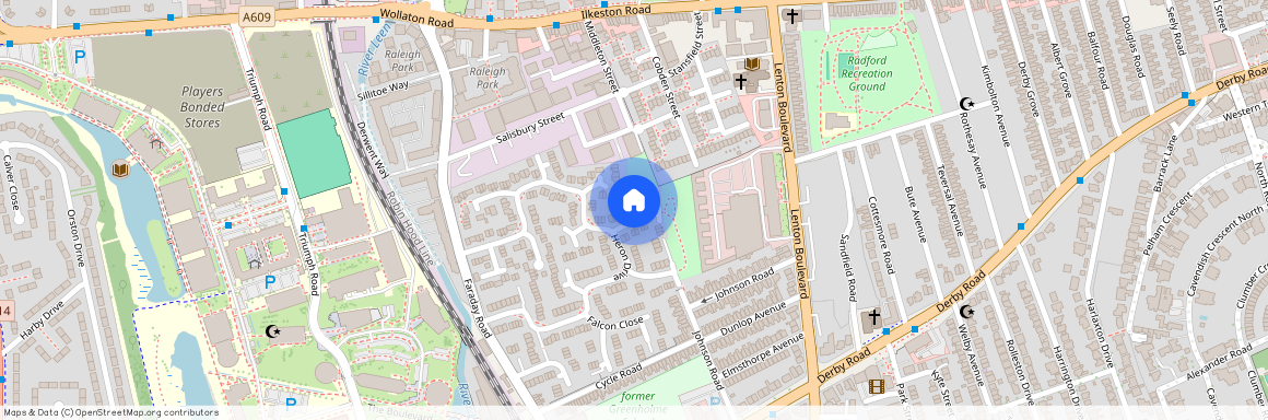 Hinchin Brook, Lenton, NG7