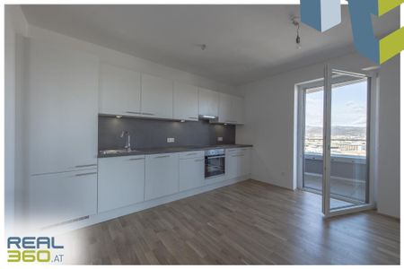 Provisionsfrei für den MIETER! Lenauterrassen - NEUBAU | 3-Zimmer-Wohnung mit riesen Loggia in Grüne Mitte! - Photo 4