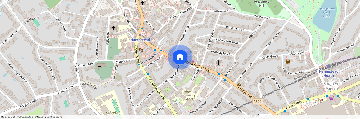 Hampstead High Street, Hampstead, NW3