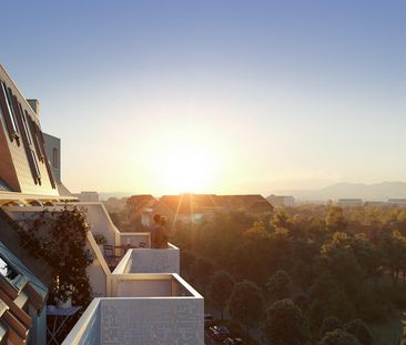 Moderne 2-Zimmerwohnung im LEO am Park - Nachhaltiger Neubau Nahe F... - Foto 6