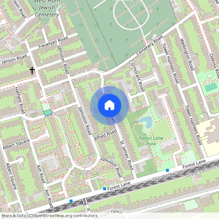 St. James Road, Stratford E15, London