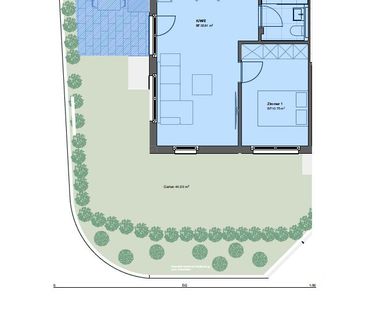2.5 Zimmer, 64 m², EG - Photo 4