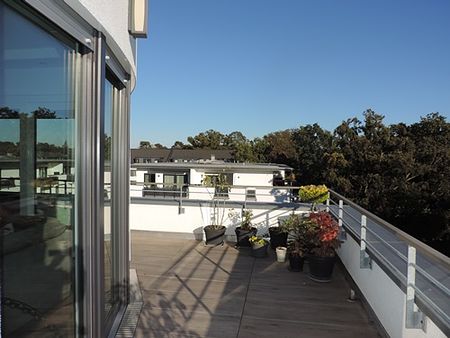 Luxus Penthouse-Wohnung über den Dächern von Hanau mit 80m² Dachterrasse - Foto 3