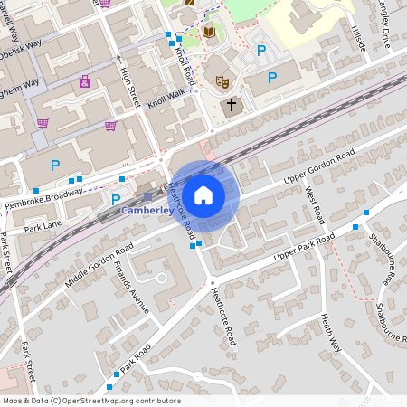 Camberley Towers, 40 Upper Gordon Road, Camberley, GU15