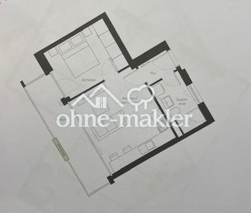 Traumhafte Aussichten: Helle 2 Zimmer Wohnung mit Sonnenbalkon - Ih... - Photo 1