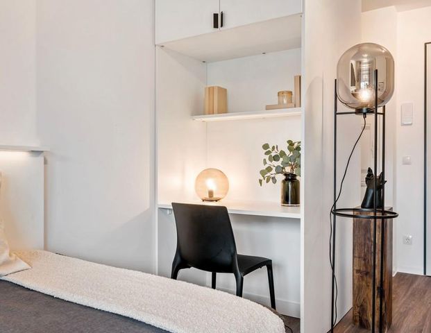 Vollmöbliertes Studentenapartment - All incl. Miete, Fahrradkeller, Aufzug! - Foto 1