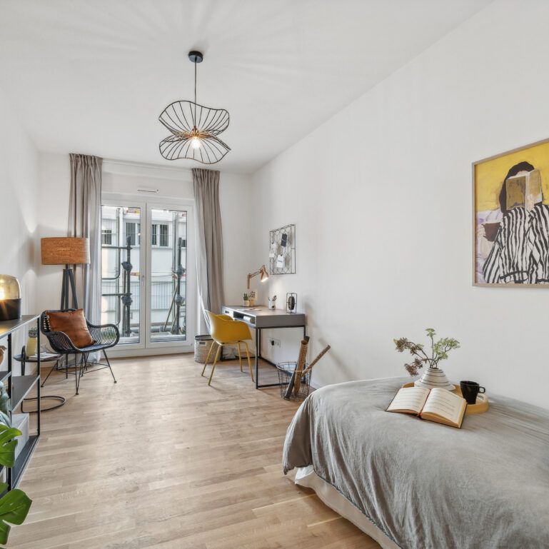 Moderner Neubau: 2-Zimmer-Wohnung mit Balkon und hochwertiger Einbauküche - Photo 1