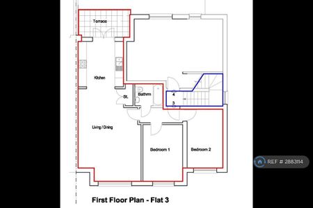 2 bedroom flat to rent - Photo 5