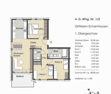Erstbezug nach Fertigstellung - Wohnen mit Stil und der Natur vor d... - Foto 2
