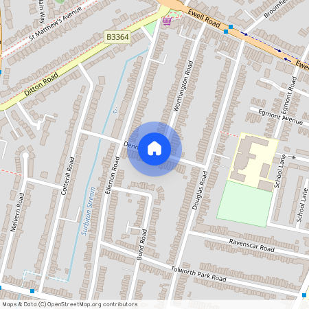 Dennan Road, London, KT6 7RY, United Kingdom