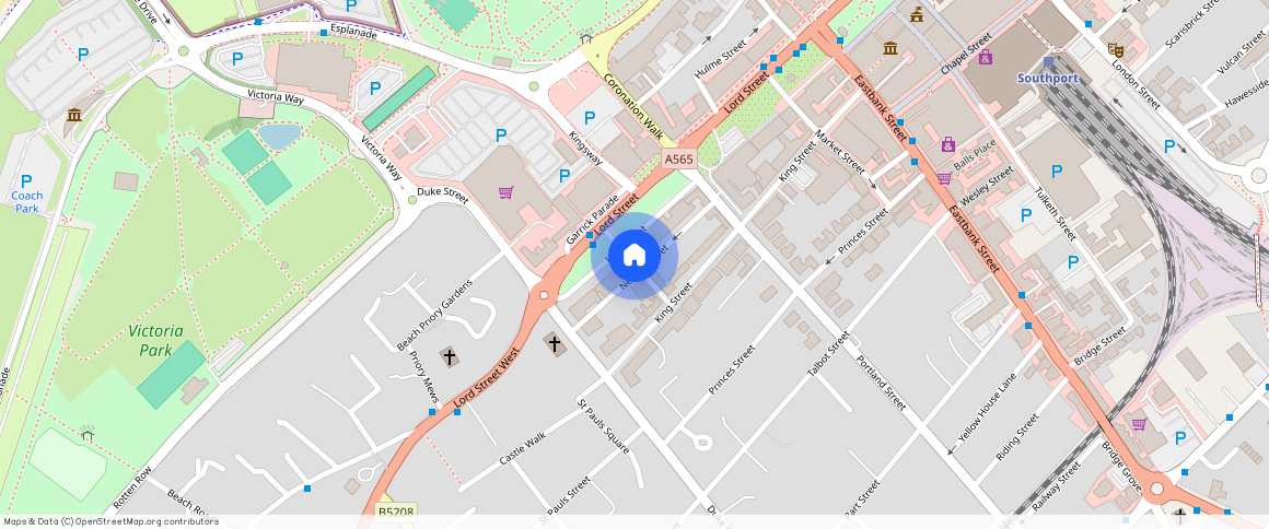Southport Town Centre, Wellington Street, PR8, Merseyside