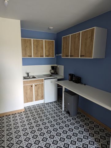 A LOUER VALENCIENNES APPARTEMENT MEUBLE 37 M2 AU RDC AVEC JARDIN QUARTIER ACACIAS - Photo 3