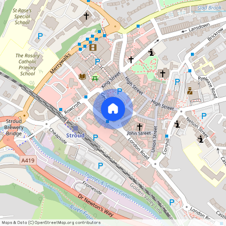 Fawkes Place, George Street, Stroud, Gloucestershire, GL5