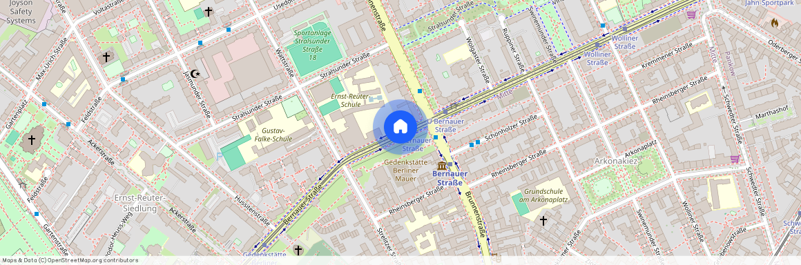 Bernauer Straße, 13355 Berlin - Mitte