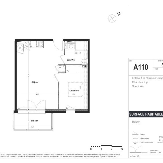 Location Appartement 2 pièces 45m² ST JORY 31790 - Photo 2
