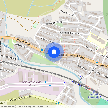 William Court, William Street, William Street, Pentre, Rhondda Cynon Taf, CF41 7QY