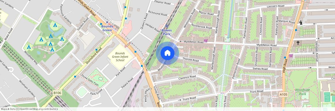 Whittington Road, Bowes Park, N22