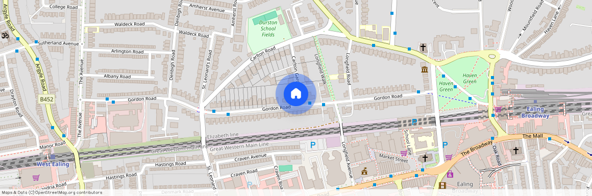 Gordon Road, W5