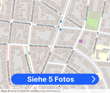 2 ZKB Westend-Süd, neu renoviert + möbliert, sofort verfügbar - Foto 1