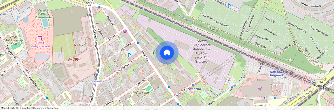 ul. Szwedzka, Nowa Praga, Praga-Północ, Warszawa, mazowieckie