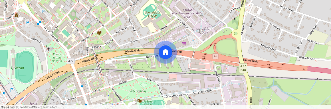 Národních mučedníků, Frýdek-Místek