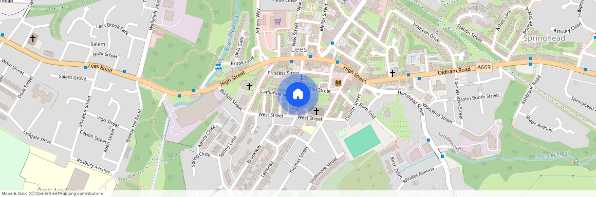 Warrington Street, Lees, Oldham, OL4