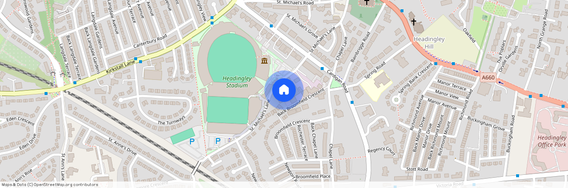 BILLS INCLUDED - The Pavilion, Headingley, Leeds, LS6