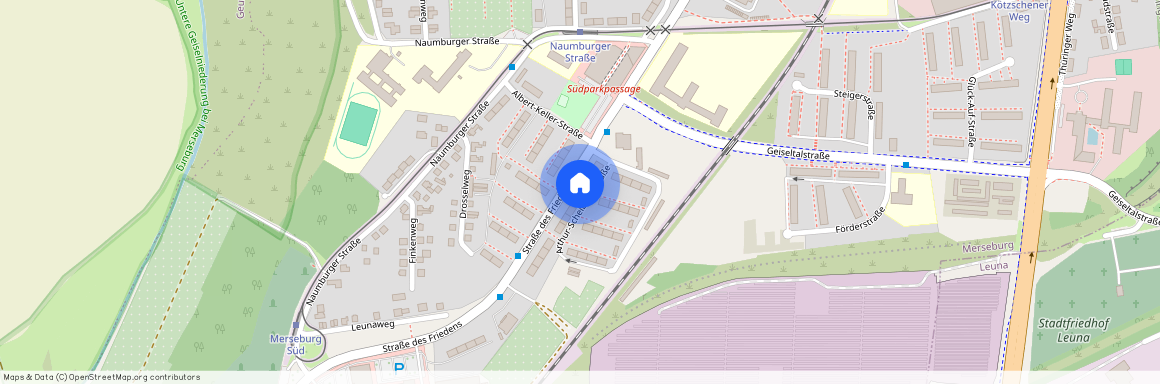 Straße des Friedens 76, 06217 Merseburg