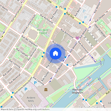 377 Rue des Seigneurs, app. 510, Montréal (Le Sud-Ouest), H3J2M9