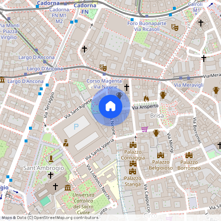 Via Nirone, Milan, Lombardy 20123