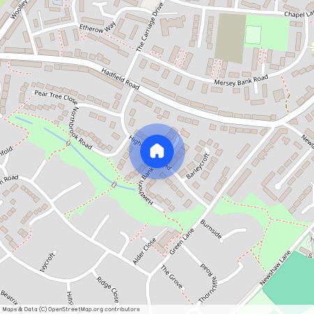 Higher Barn Road, Glossop SK13