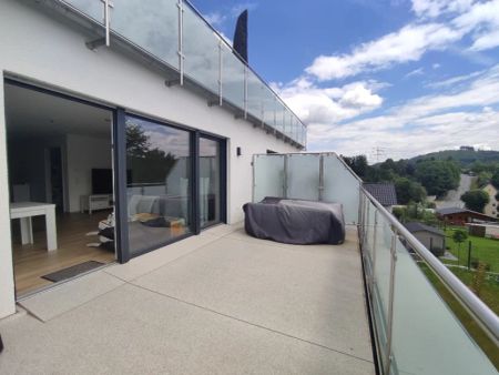 NEUBAU: 2-Zimmer-Wohnung mit herrlichem Sonnenbalkon in Meschede - Foto 3