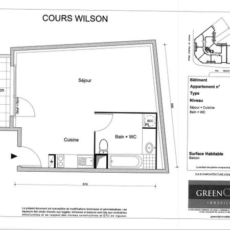 APPARTEMENT T1 37M - Photo 3