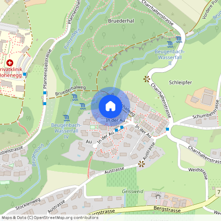 In der Au 30, 8706 Meilen