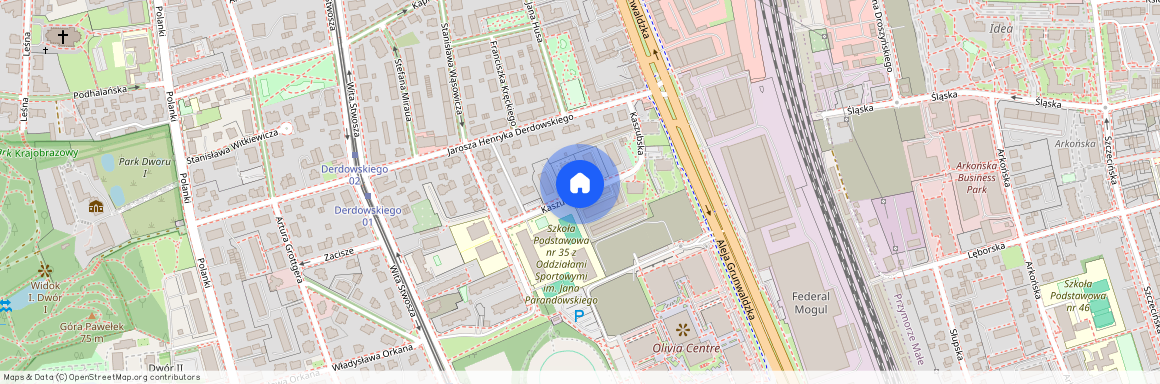 ul. Kaszubska, Oliwa, Gdańsk, pomorskie