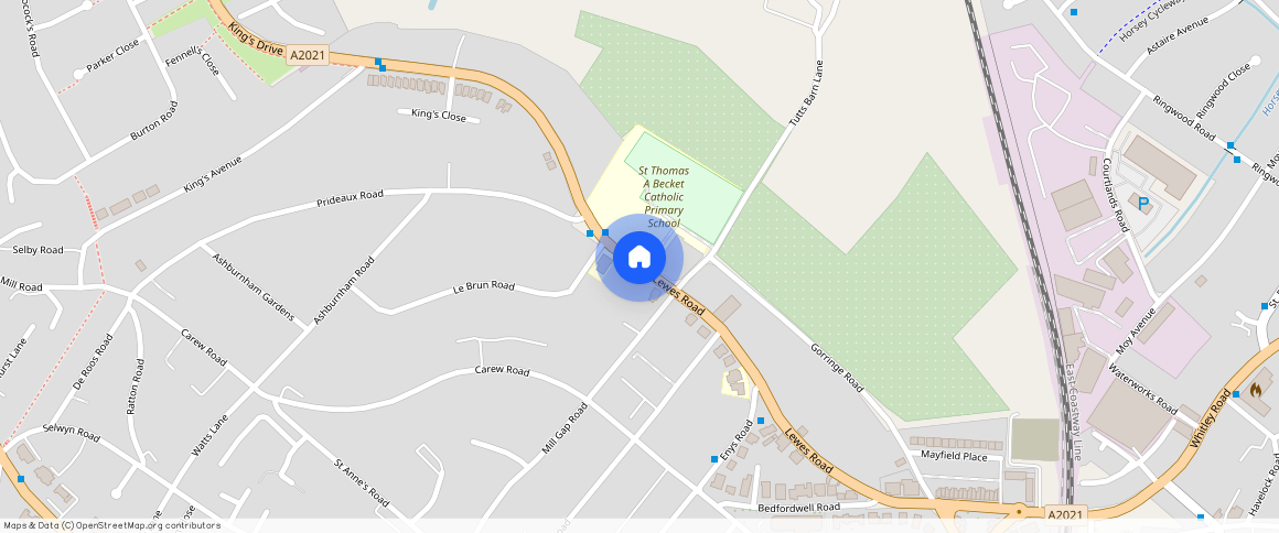 Prideaux Road, Eastbourne, BN21