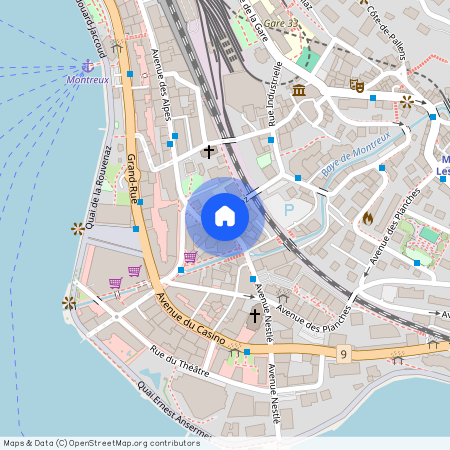 Avenue des Alpes 14, 1820 Montreux