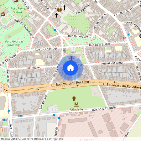 Avenue du 3ème Chasseurs à Pied 7, 7500, Tournai