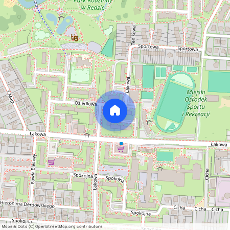 ul. Łąkowa, Reda, wejherowski, pomorskie