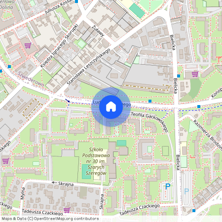 ul. Teofila Gackowskiego, Szwederowo, Bydgoszcz, kujawsko-pomorskie