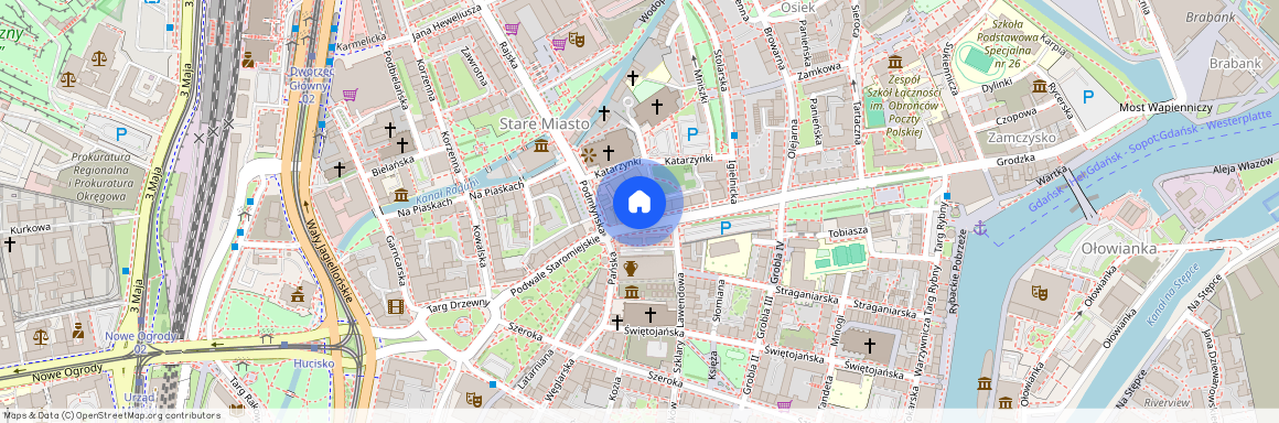 ul. Podwale Staromiejskie, Śródmieście, Gdańsk, pomorskie