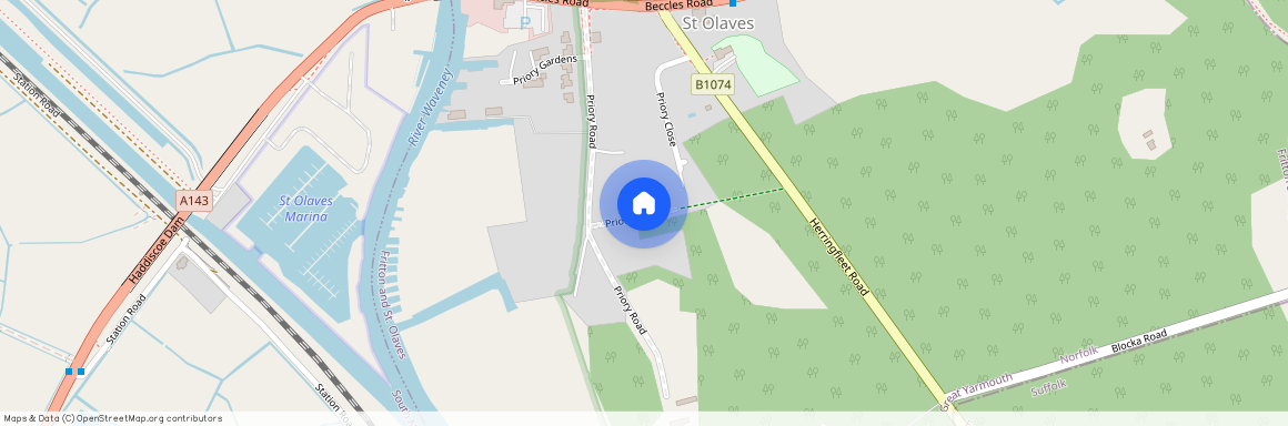 Priory Road, St. Olaves