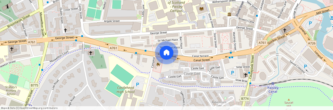 Canal Street, Paisley, Paisley