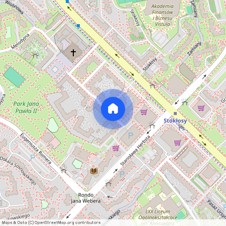 ul. Pasaż Ursynowski, Ursynów Północny, Ursynów, Warszawa, mazowieckie