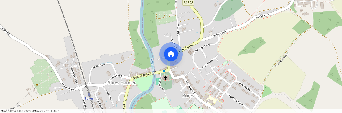 St Marys Lane, High Street, Bures